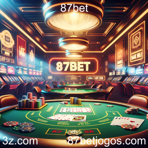 Explore o Mundo do Poker no 87bet